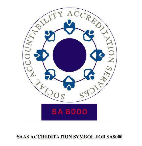 SA8000社會責任認證